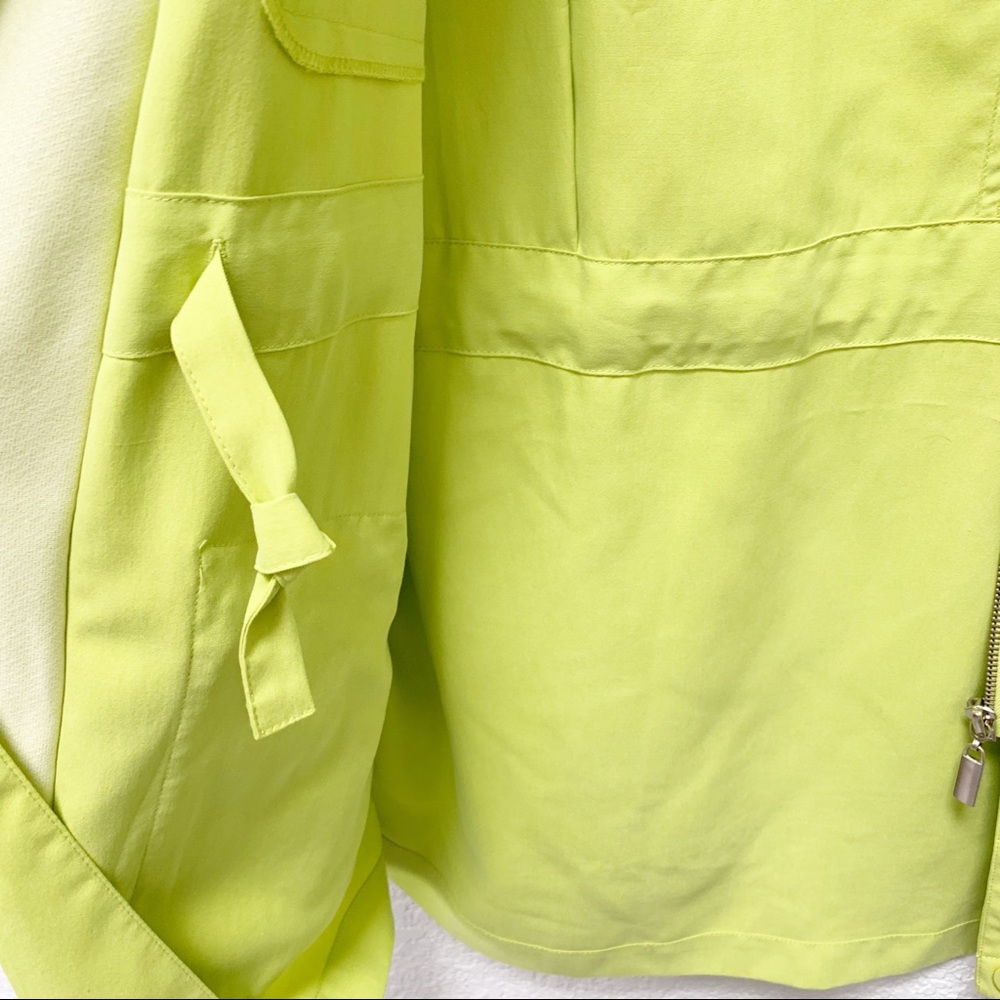 🌀Sold🌀Neiman Marcus | Silk Anorak Style Jacket - Picture 6 of 8